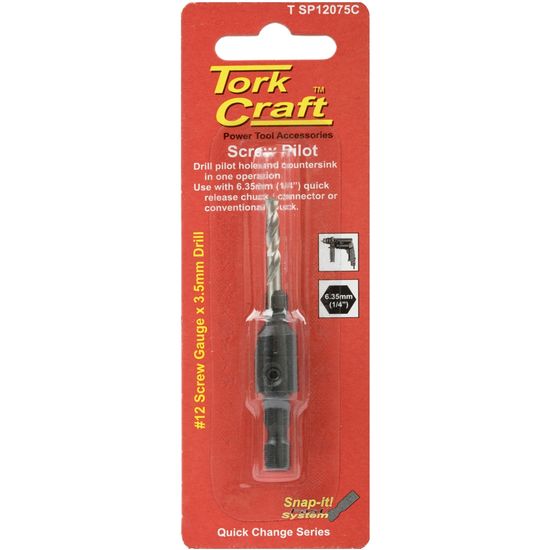 Screw Pilot No.12 X 75mm Card